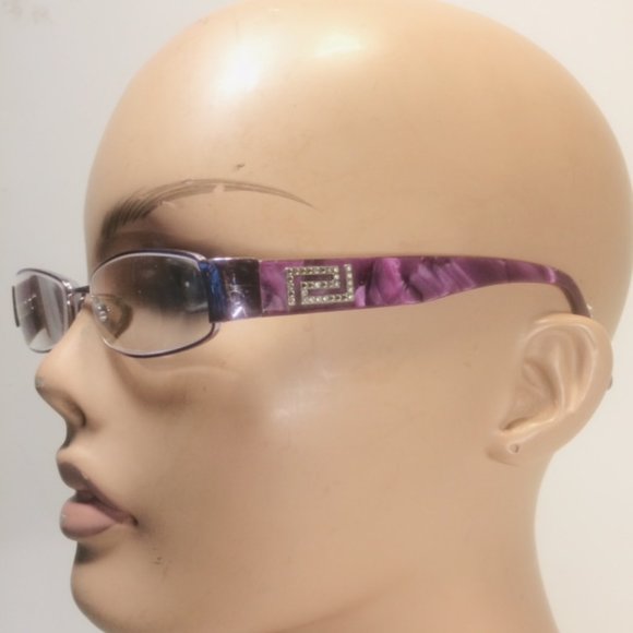 Versace Greek Key Crystal Eyeglasses Frames -Italy - Picture 3 of 13